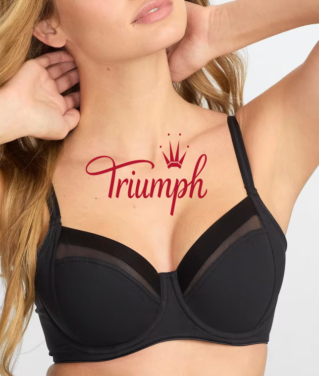 Triumph - (4 szt.) Biustonosz bez fiszbin bez podszewki