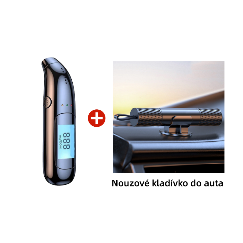 🧪 Alkoholtester Hygienické presné meranie Bezkontaktné fúkanie – Rozlúčte sa s krížovou kontamináciou