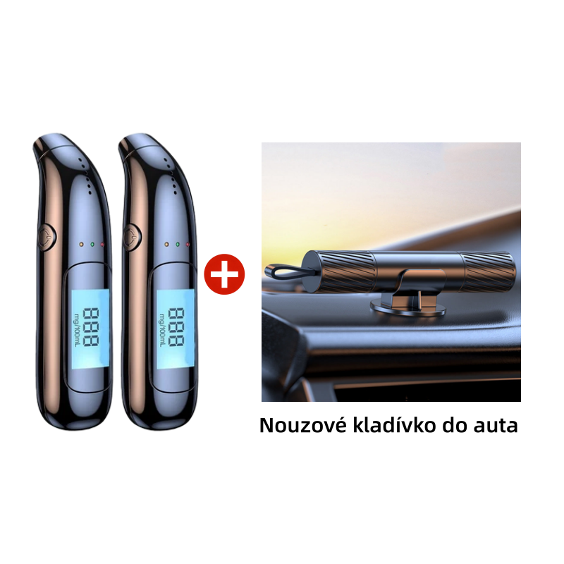 🧪 Alkoholtester Hygienické presné meranie Bezkontaktné fúkanie – Rozlúčte sa s krížovou kontamináciou