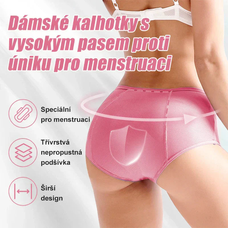 ✨New 2026 nepriepustné nohavičky s vysokým pásom (3 prúžky v jednom balení)