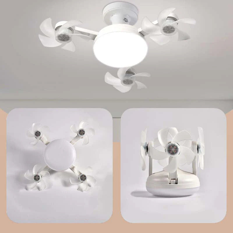 🌀 50 % popust💥Stropni ventilator z LED-svetilko in daljinskim upravljalnikom