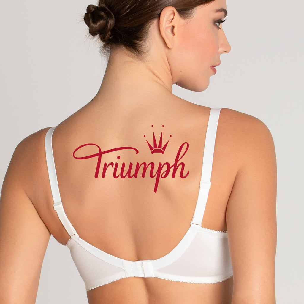 Triumph - (3 τεμάχια) Σουτιέν από μετάξι με μπανέλα για άνετη εφαρμογή