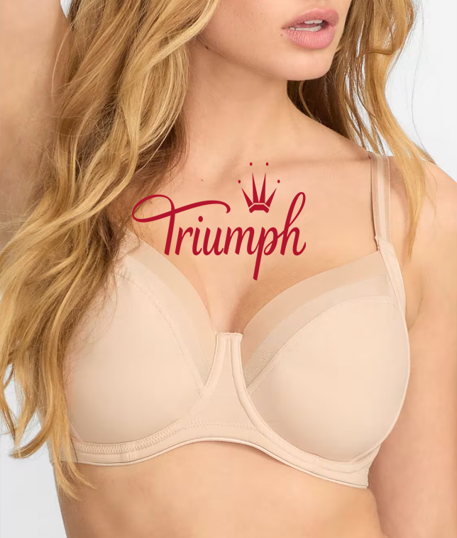 Triumph - (4 szt.) Biustonosz bez fiszbin bez podszewki