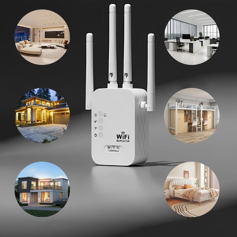 🔥Horúca ponuka 2026 🎁1200 Mbps dvojpásmový WiFi extender (5 GHz/2,4 GHz) s pokrytím 935 metrov štvorcových a 50 zariadení
