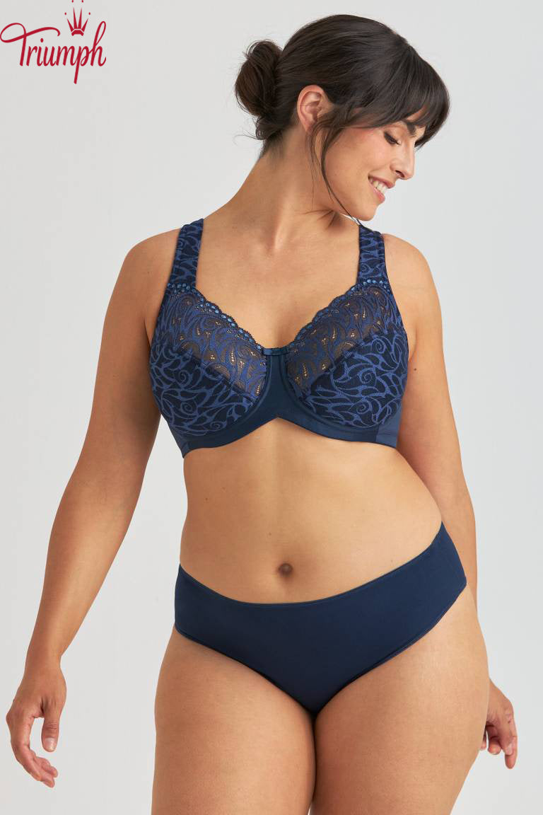 Triumph - (3 szt.) Biustonosz z fiszbinami 3 w 1 zapewniający wsparcie