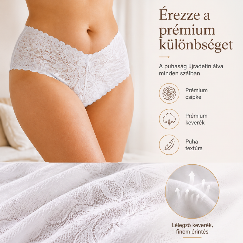 【✨ 1 + 3 zadarmo - 4 ks】Dámske sexy krajkové nohavičky - Priehľadné kvetinové prádlo 💋
