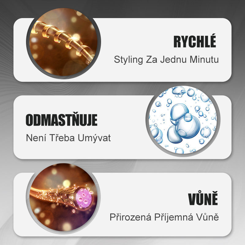 Prírodný sprej na zahusťovanie vlasov s rastlinnými proteínmi