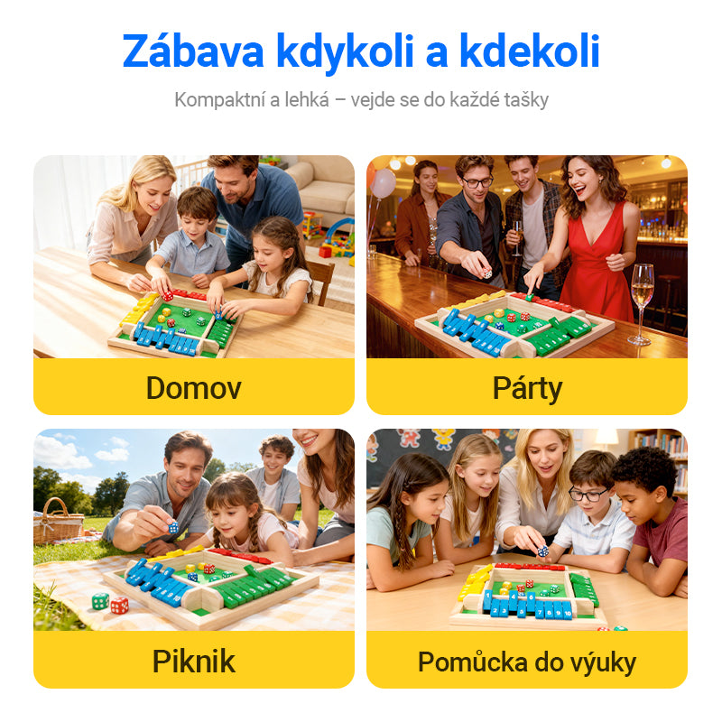 🎲ZÁBAVNÉ RODINNÉ HRY – Stolová hra Zatvorte krabici🎁