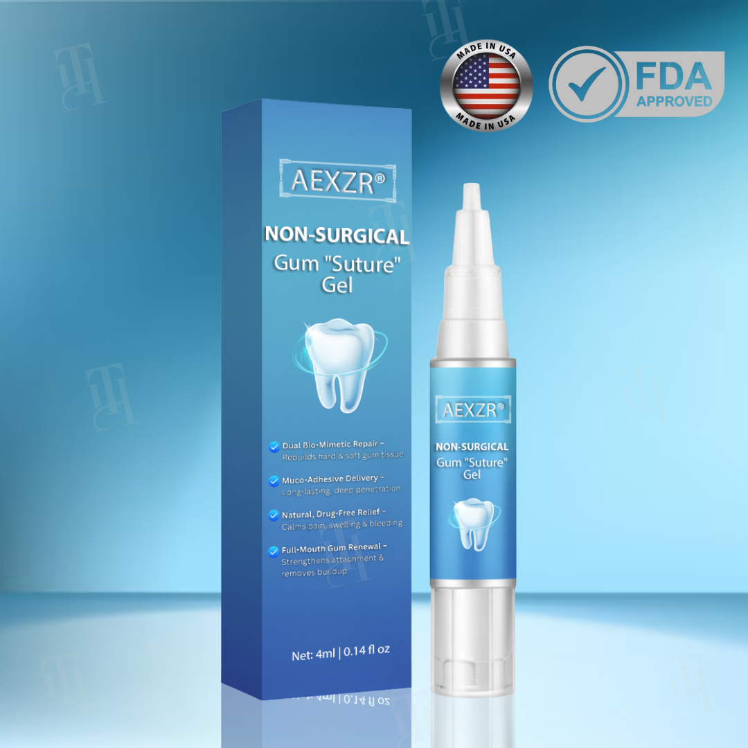 🛡️ Rešite svoje zobe brez operacije! AEXZR® nekirurški gel za šivanje dlesni