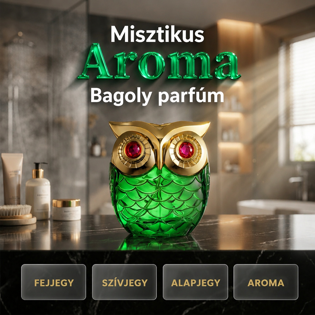 🦉 TERAZ ZĽAVA 50%! 🌙 Mystická parfumovaná voda – Tajomná vôňa a elegantný flakón v tvare sovy – Dlhotrvajúca, ideálna ako darček alebo na vytvorenie jedinečného štýlu 💎✨