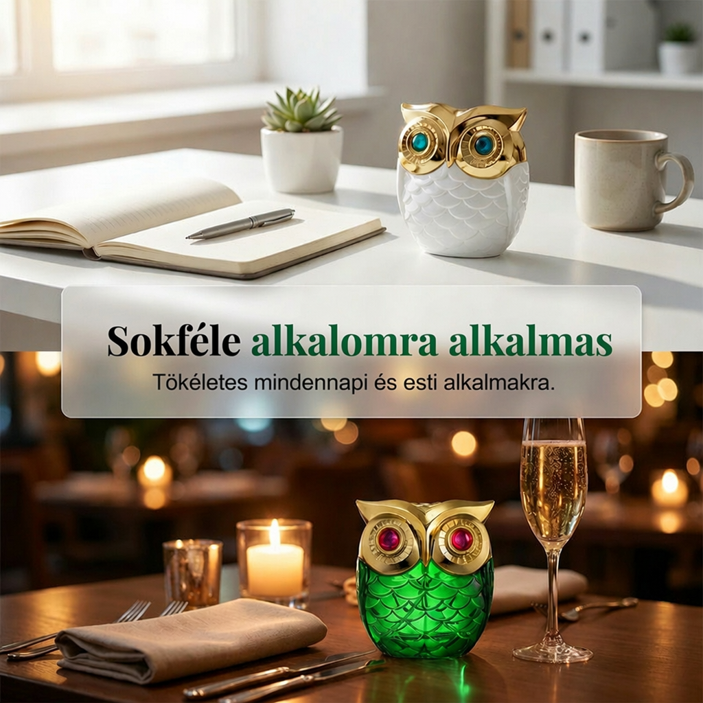 🦉 TERAZ ZĽAVA 50%! 🌙 Mystická parfumovaná voda – Tajomná vôňa a elegantný flakón v tvare sovy – Dlhotrvajúca, ideálna ako darček alebo na vytvorenie jedinečného štýlu 💎✨