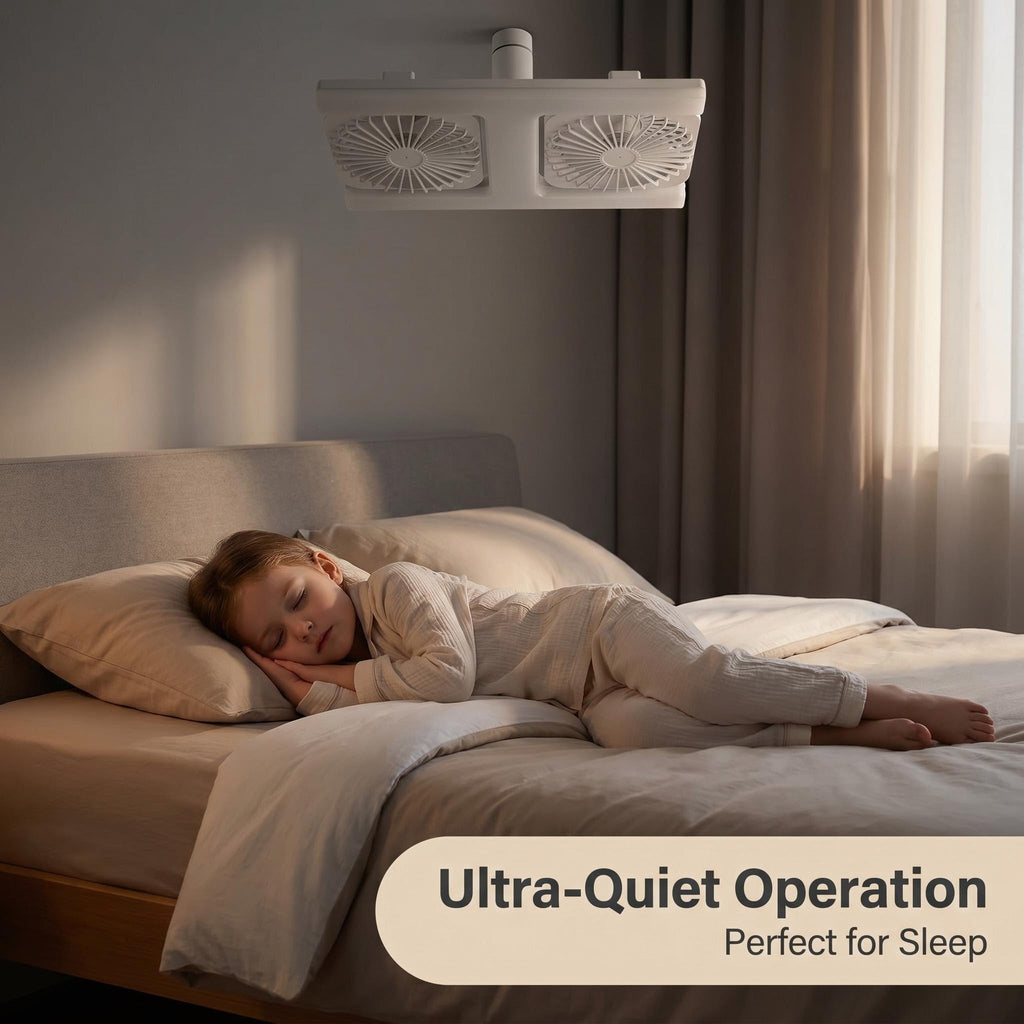Sodoben LED-stropni ventilator z lučjo 2 v 1 – z daljinskim upravljalnikom ❄️💡🌀🏠