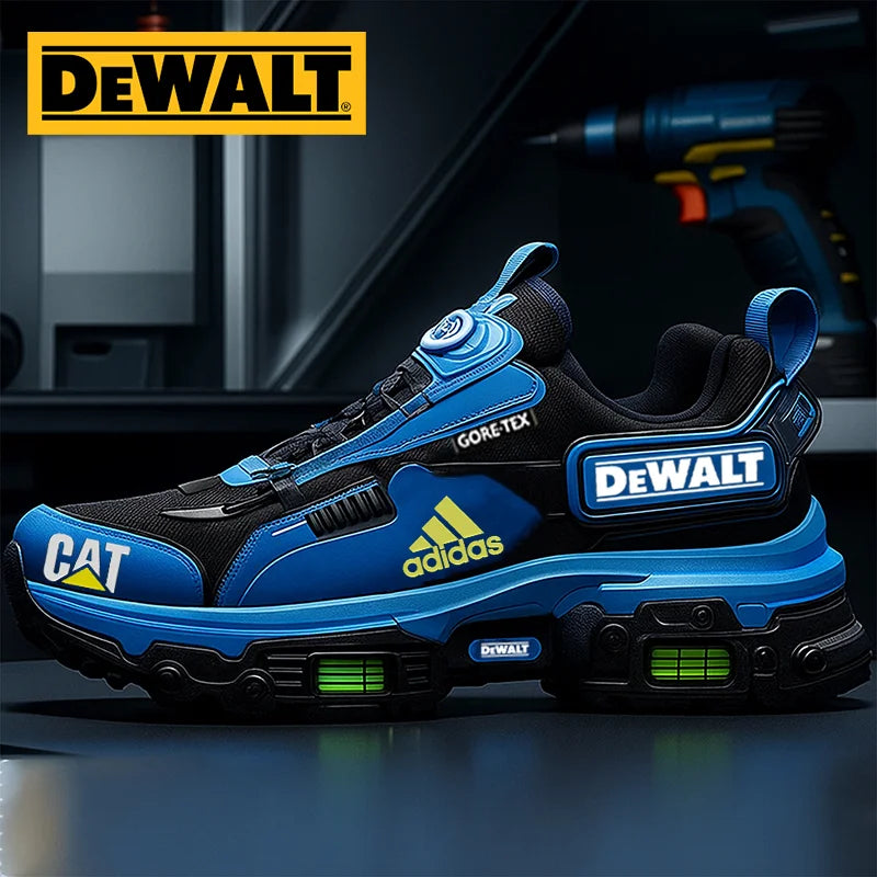 DEWALT® a CAT spolupracujú s adidasom na vytvorení limitovanej edície pánskych pracovných a outdoorových topánok