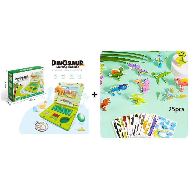 💻 Zľava 50 %! 🧸 Interaktívna hračka v podobe notebooku – so svetlami, zvukmi a vzdelávacími hrami – podporuje kreativitu a motorické zručnosti prostredníctvom hry 🎵