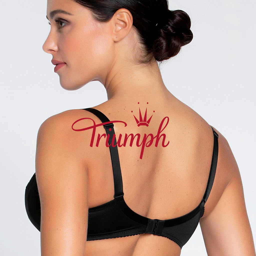 Triumph - (3 τεμάχια) Σουτιέν από μετάξι με μπανέλα για άνετη εφαρμογή