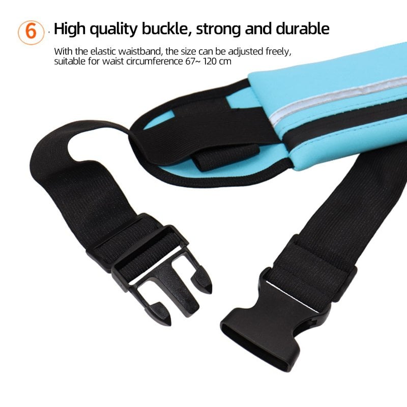 Športové vybavenie 💥 Flexibilná outdoorová športová bedrová taška