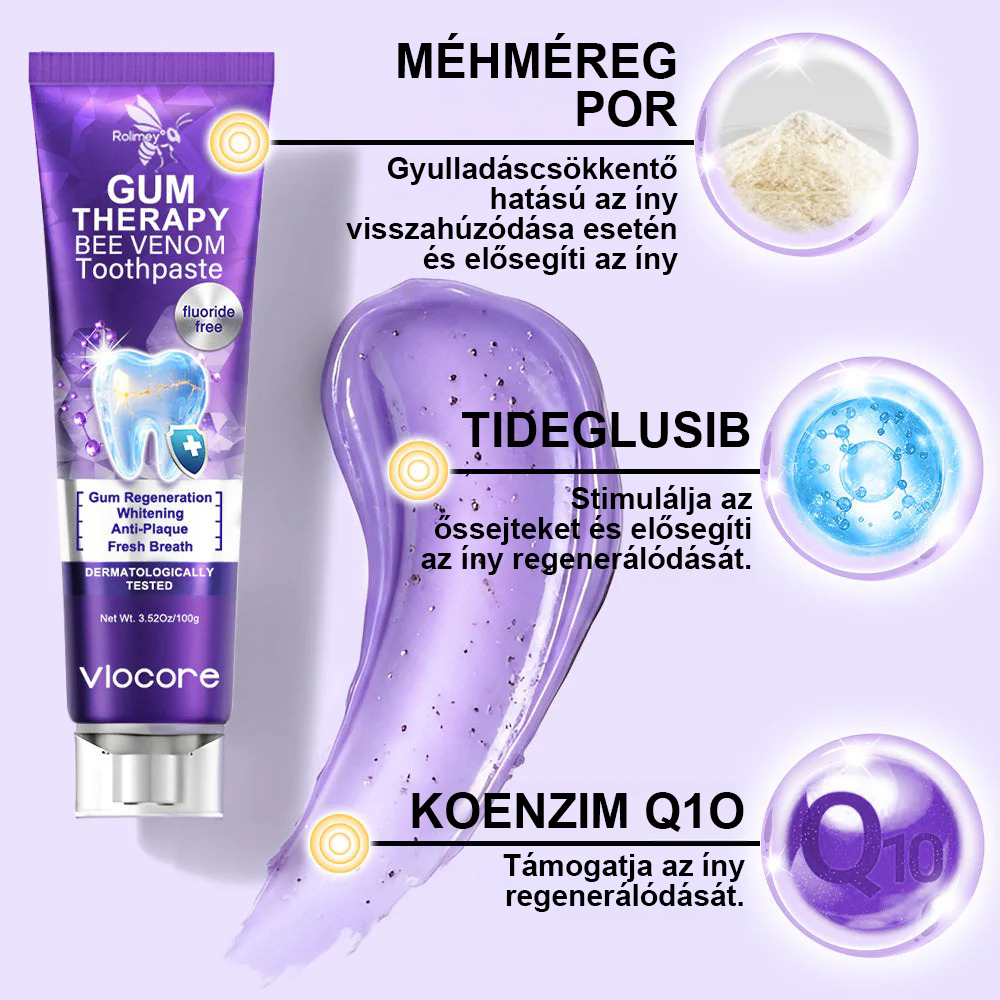 🌟Rolimey® VioCore zobna pasta s čebeljim strupom
