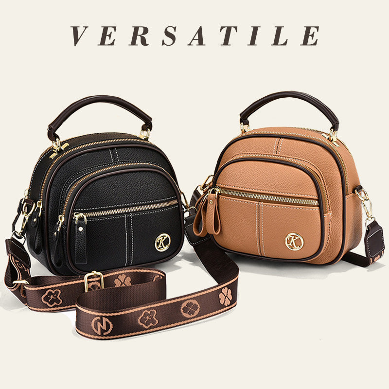 👜 Klasická multifunkčná taška PU kože Crossbody