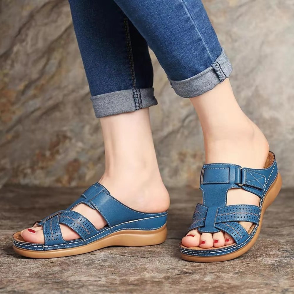 ⏳Letný výpredaj: 49% zľava💥Prémiové kožené sandále pre ženy👡✨
