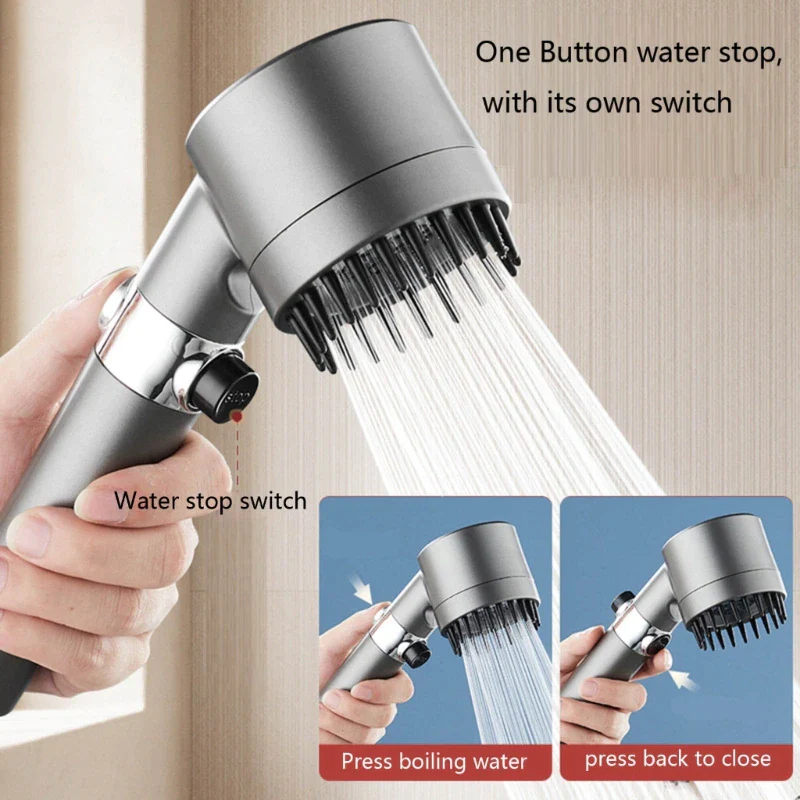 🚿✨Multifunkčná vysokotlaková sprchová hlavica