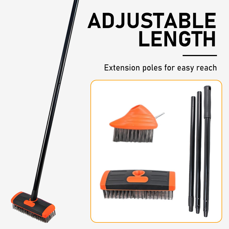 🌿🧹 Sada 3 v 1 drátěných kartáčů na odstraňování plevele – Skladem & platba na dobírku 🔧✨