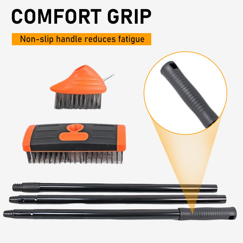 🌿🧹 Sada 3 v 1 drátěných kartáčů na odstraňování plevele – Skladem & platba na dobírku 🔧✨