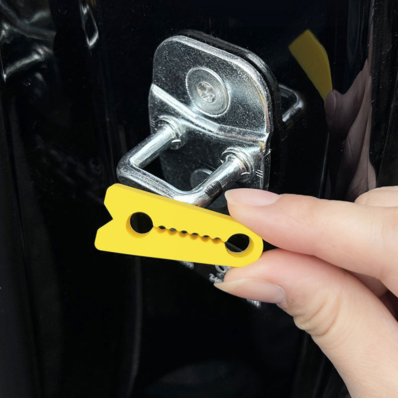 🚗Silikónové tlmiace podložky pre automobilové dverné zámky pre tiché zatváranie✨