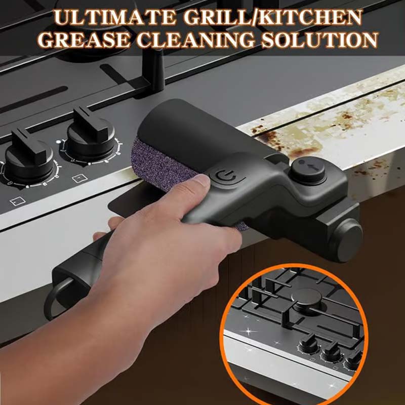 🧼 Bezdrôtová Elektrická Kefa na Čistenie BBQ Grilu 🔥🍖