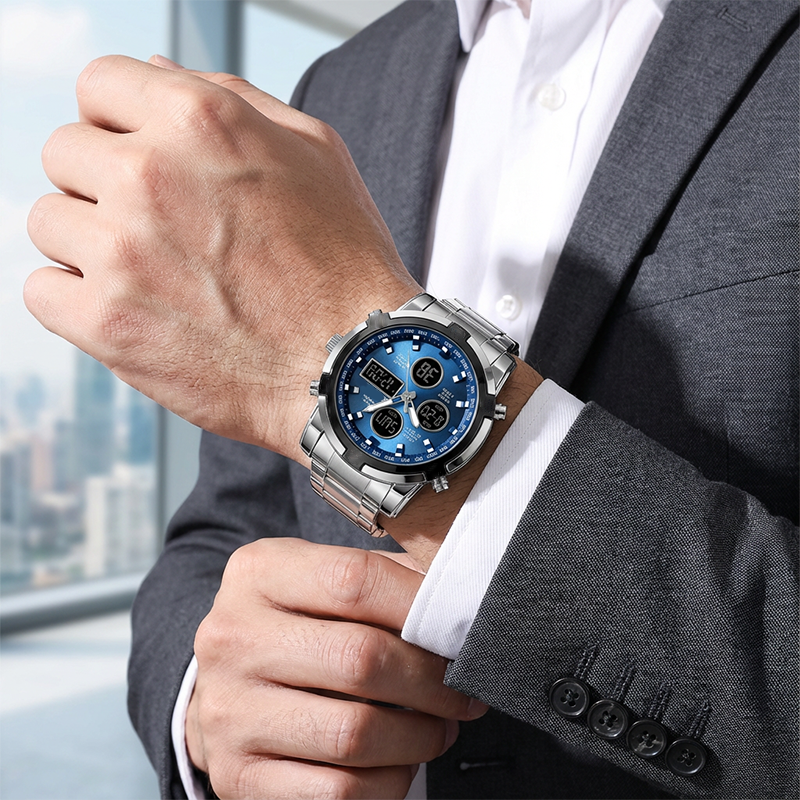 ⌚ 49% ΕΚΠΤΩΣΗ ΤΩΡΑ! 🪖 Ανδρικό Στρατιωτικό Ρολόι – Αναλογική-Ψηφιακή Οθόνη, Αδιάβροχο & Ανθεκτικό στους Κραδασμούς 🛡️