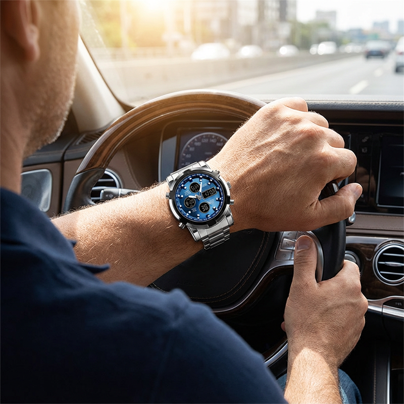 ⌚ 49% ΕΚΠΤΩΣΗ ΤΩΡΑ! 🪖 Ανδρικό Στρατιωτικό Ρολόι – Αναλογική-Ψηφιακή Οθόνη, Αδιάβροχο & Ανθεκτικό στους Κραδασμούς 🛡️