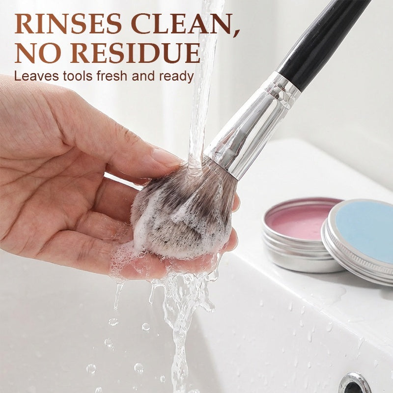 🧼 Prenosné mydlo na štetce – Hĺbkové čistenie, šetrné k vláknu 🖌️✨