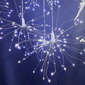 ☀️🎆 Solárne svetelné reťaze Solar Fireworks – automatické zapínanie/vypínanie, vodotesné LED diódy pre záhradu, terasu a večierky 🎉✨