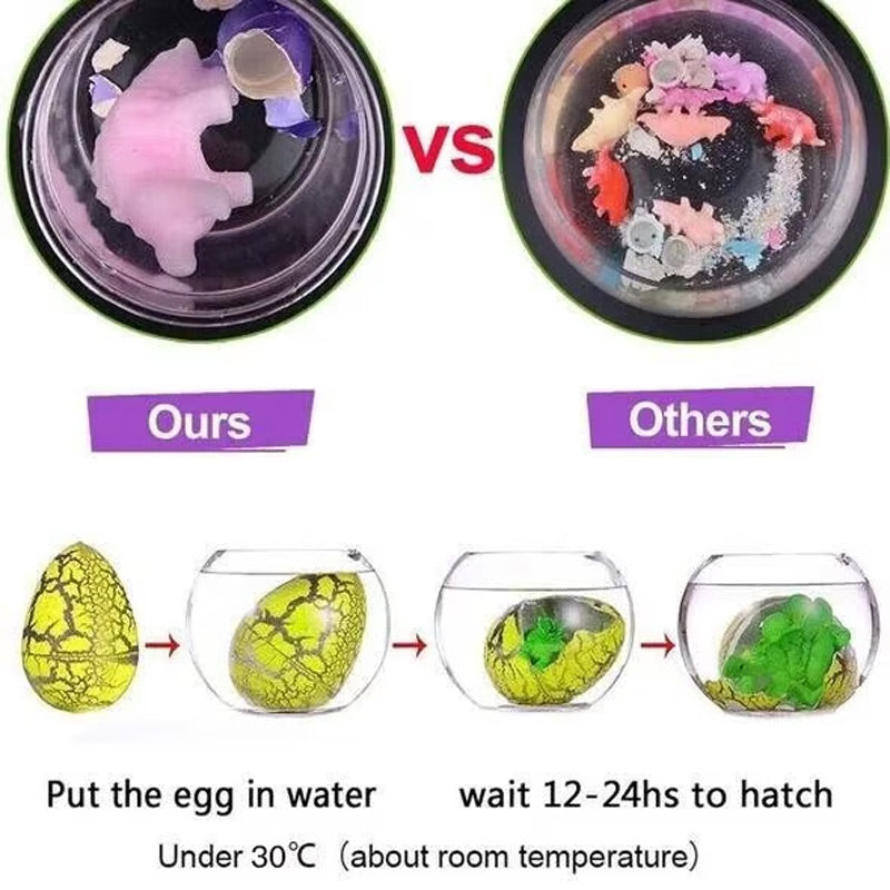 【🎁📿Náhrdelník s ružou zdarma🎁】✨ Vyliahnuté a rastúce dinosaurie vajcia – kúzelná veľkonočná zábava pre deti 🐣🦖💫