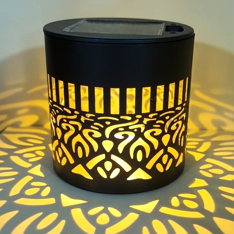 ☀️ Solárna mandala lampa na záhradu a terasu - 2v1: stojaca lampa a nástenná lampa✨🏡