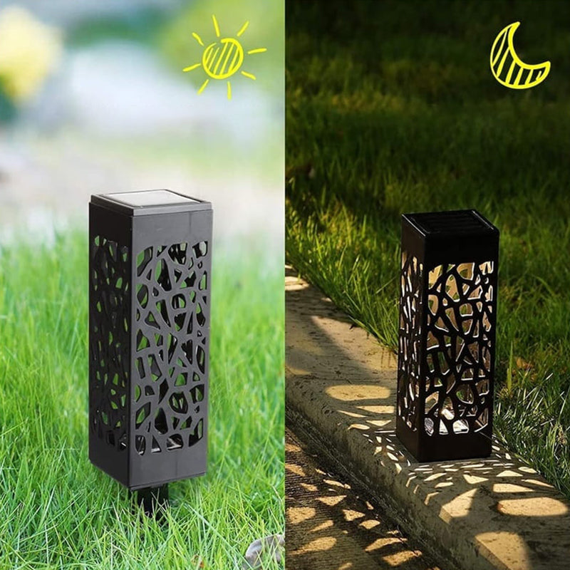 ☀️ Solárne zemné svietidlá – automatické zapínanie/vypínanie, vodotesné LED pre záhrady, chodníky a terasy | Energeticky úsporná vonkajšia dekorácia 🌿💡✨
