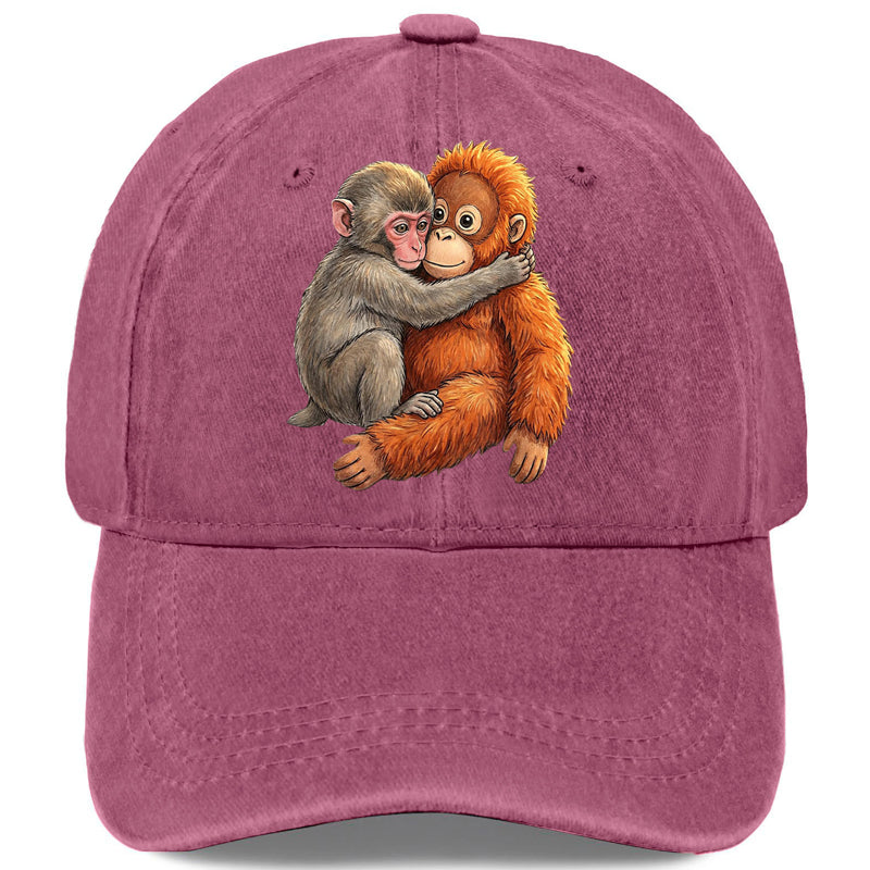 🐵Vintage baseballová čiapka s roztomilou zvieracou potlačou🧢