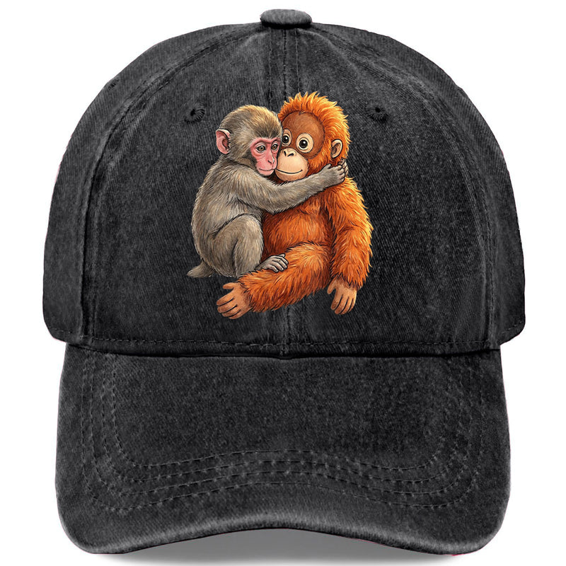 🐵Vintage baseballová čiapka s roztomilou zvieracou potlačou🧢