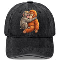 🐵Vintage baseballová čiapka s roztomilou zvieracou potlačou🧢
