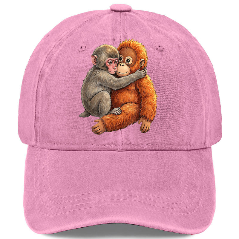 🐵Vintage baseballová čiapka s roztomilou zvieracou potlačou🧢