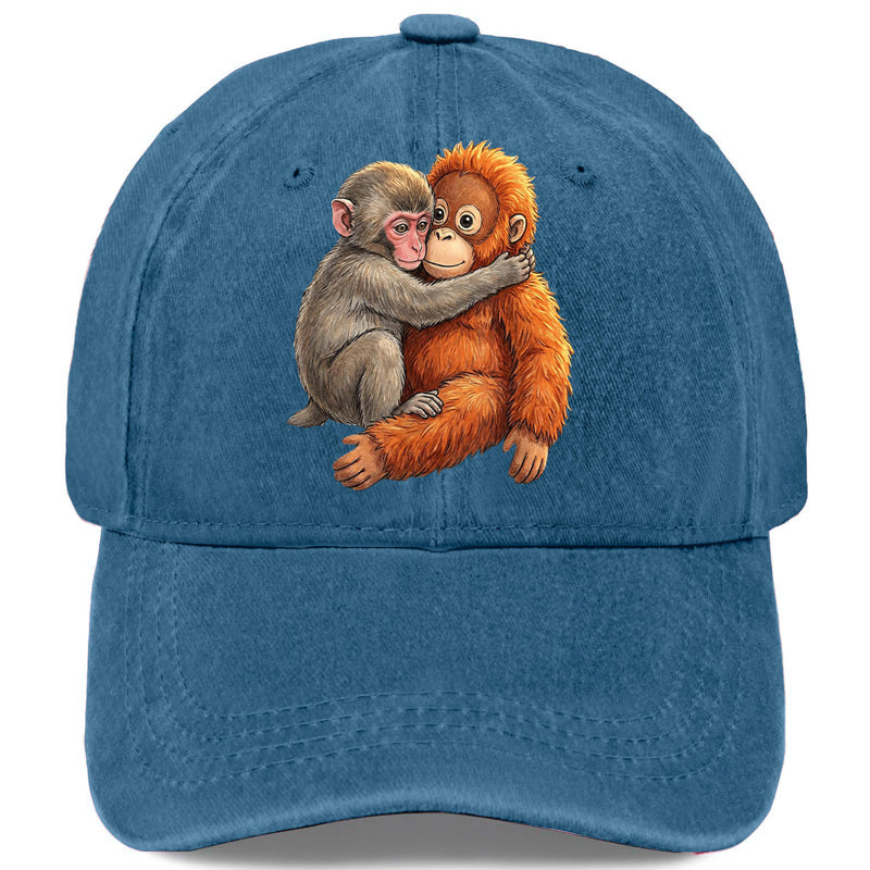 🐵Vintage baseballová čiapka s roztomilou zvieracou potlačou🧢