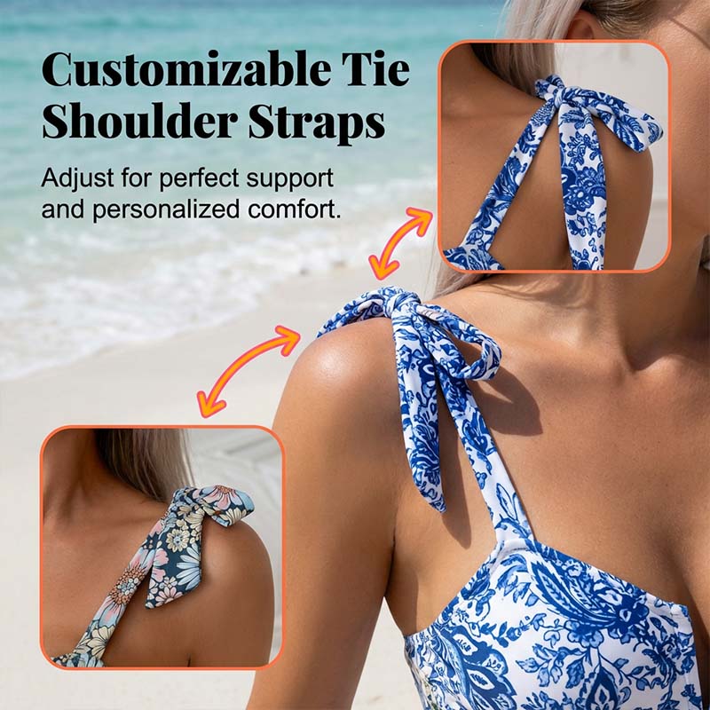 👙 Dámské jednodílné plavky s potiskem – Trendy, tvarující & pohodlné 🌺🌊