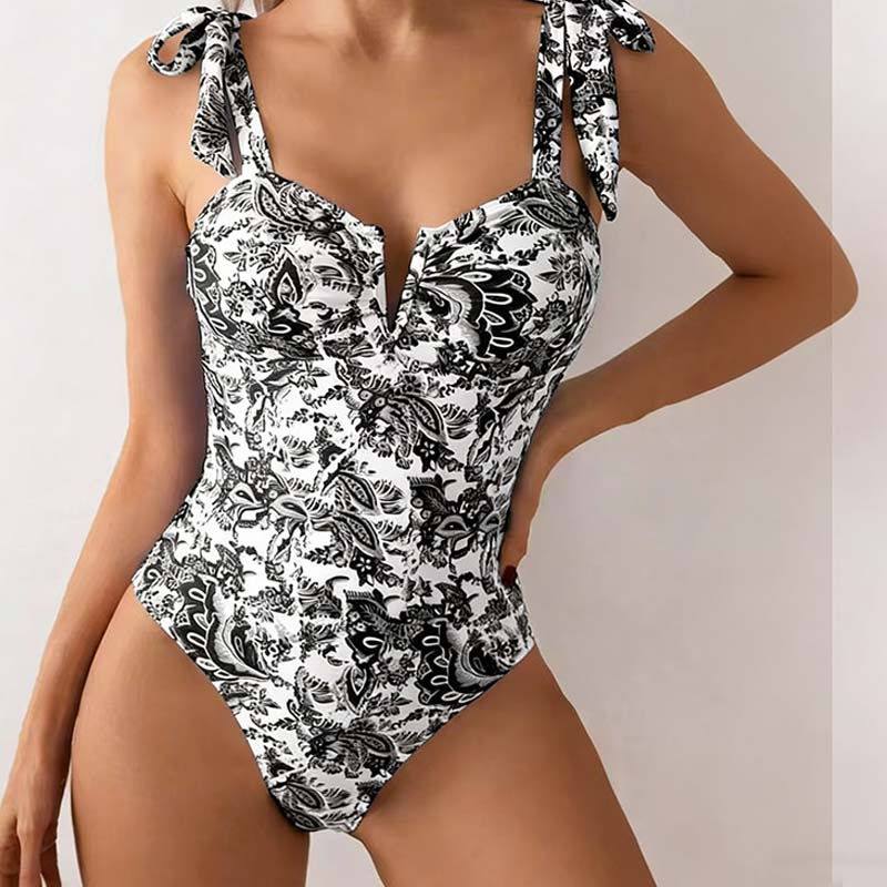 👙 Dámské jednodílné plavky s potiskem – Trendy, tvarující & pohodlné 🌺🌊