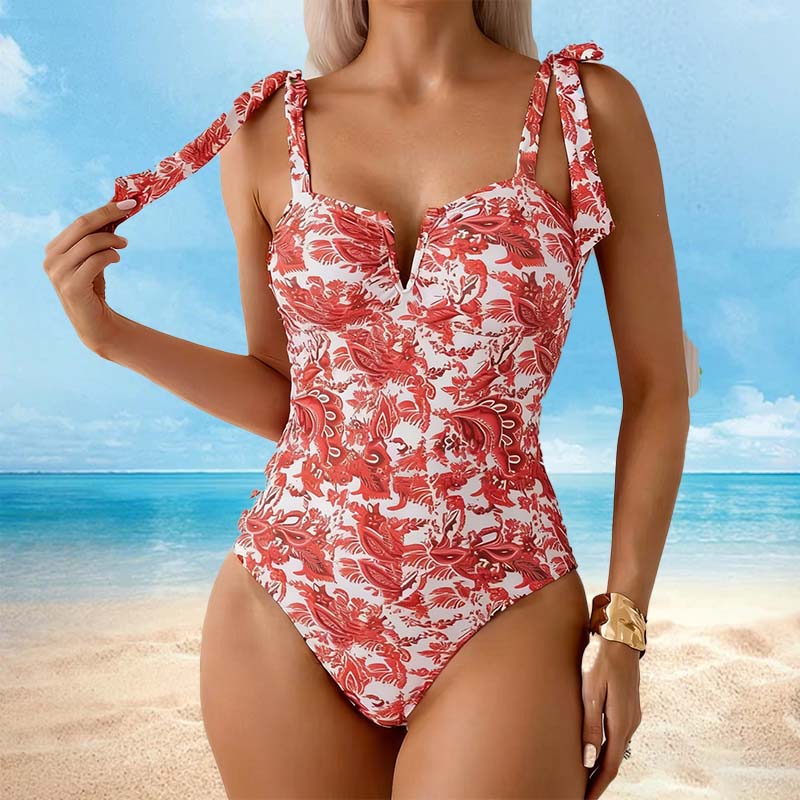 👙 Dámské jednodílné plavky s potiskem – Trendy, tvarující & pohodlné 🌺🌊