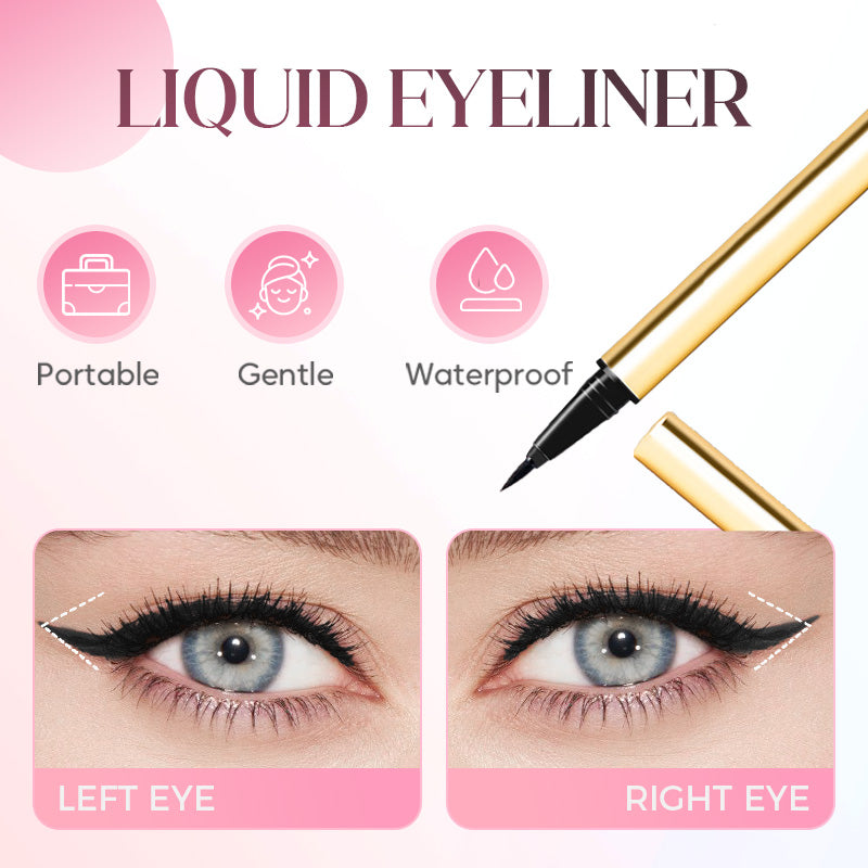 ✒️ Vodeodolná tekutá očná linka – hladká, nerozmazateľná a dlhotrvajúca 💧✨👁️