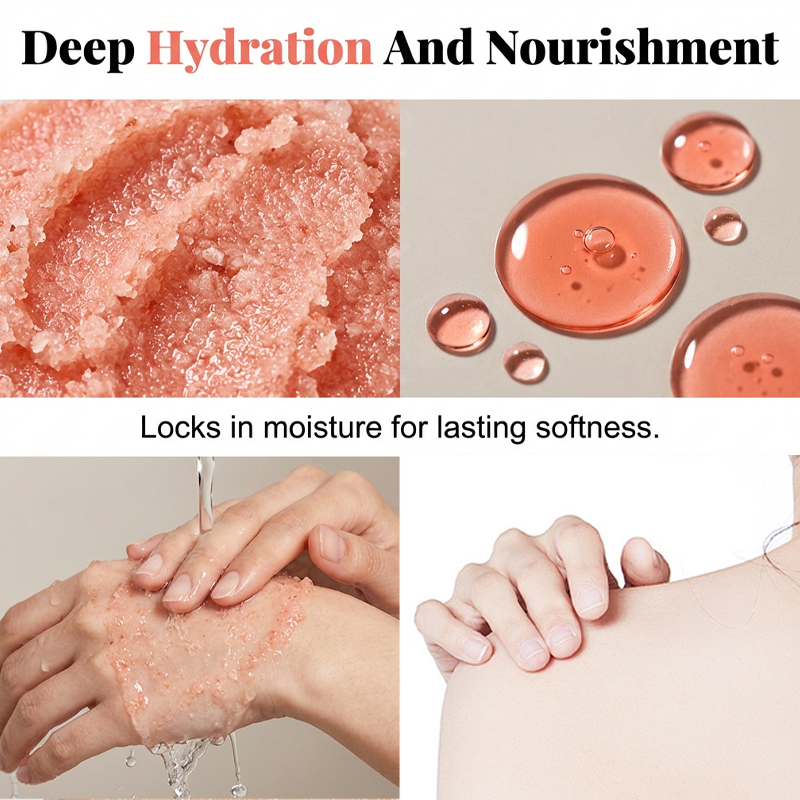 ✨Telový peeling s himalájskou soľou pre hĺbkovú exfoliáciu