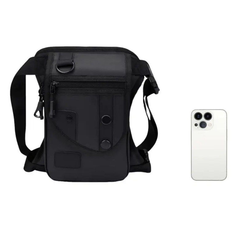 Oxford Fabric Utility Bag – 3-v-1, vodeodolná as viacerými vreckami – odolná taška na nohu a crossbody