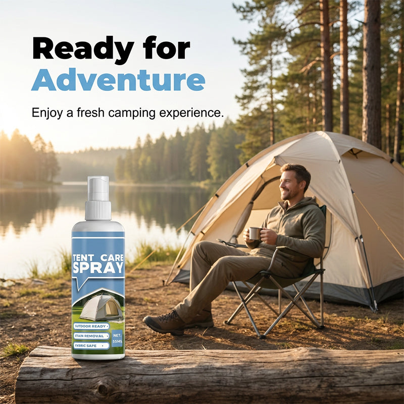 ⛺ Vyčistěte a chraňte svůj stan – Hloubkový čisticí sprej na outdoorové vybavení – platba na dobírku ✨
