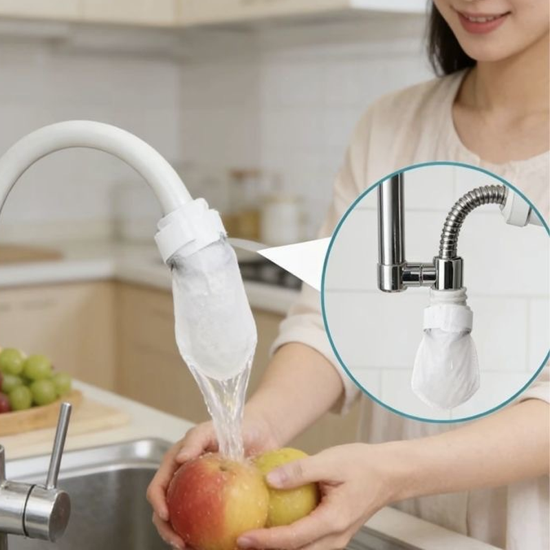 🚰 Filter na vodu z kohútika do kuchynskej batérie na odstránenie usadenín a hrdze 🍃