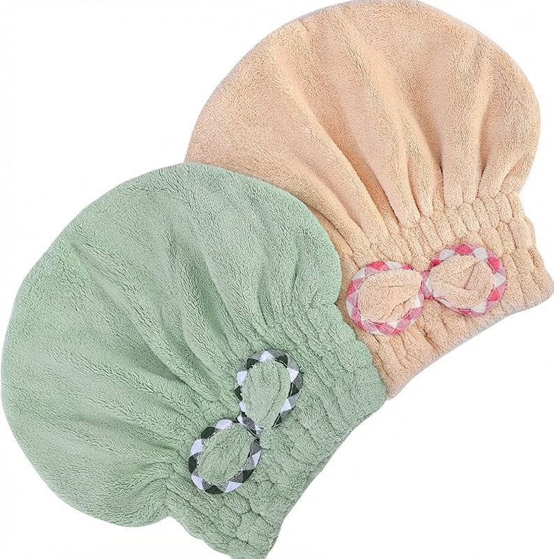✨ Kupite 1, dobite 2 GRATIS! 🎀 Mehka vpojna kapa za tuširanje – ohranja lase suhe in urejene