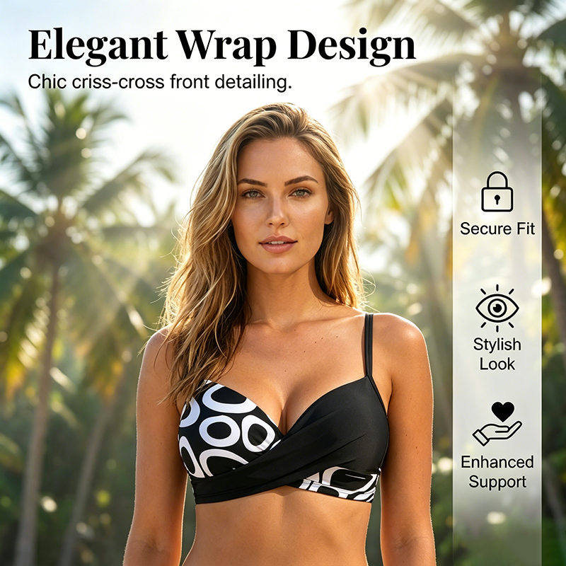 🌺👙 Dvojdielne bikiny s potlačou a spevňujúcim efektom